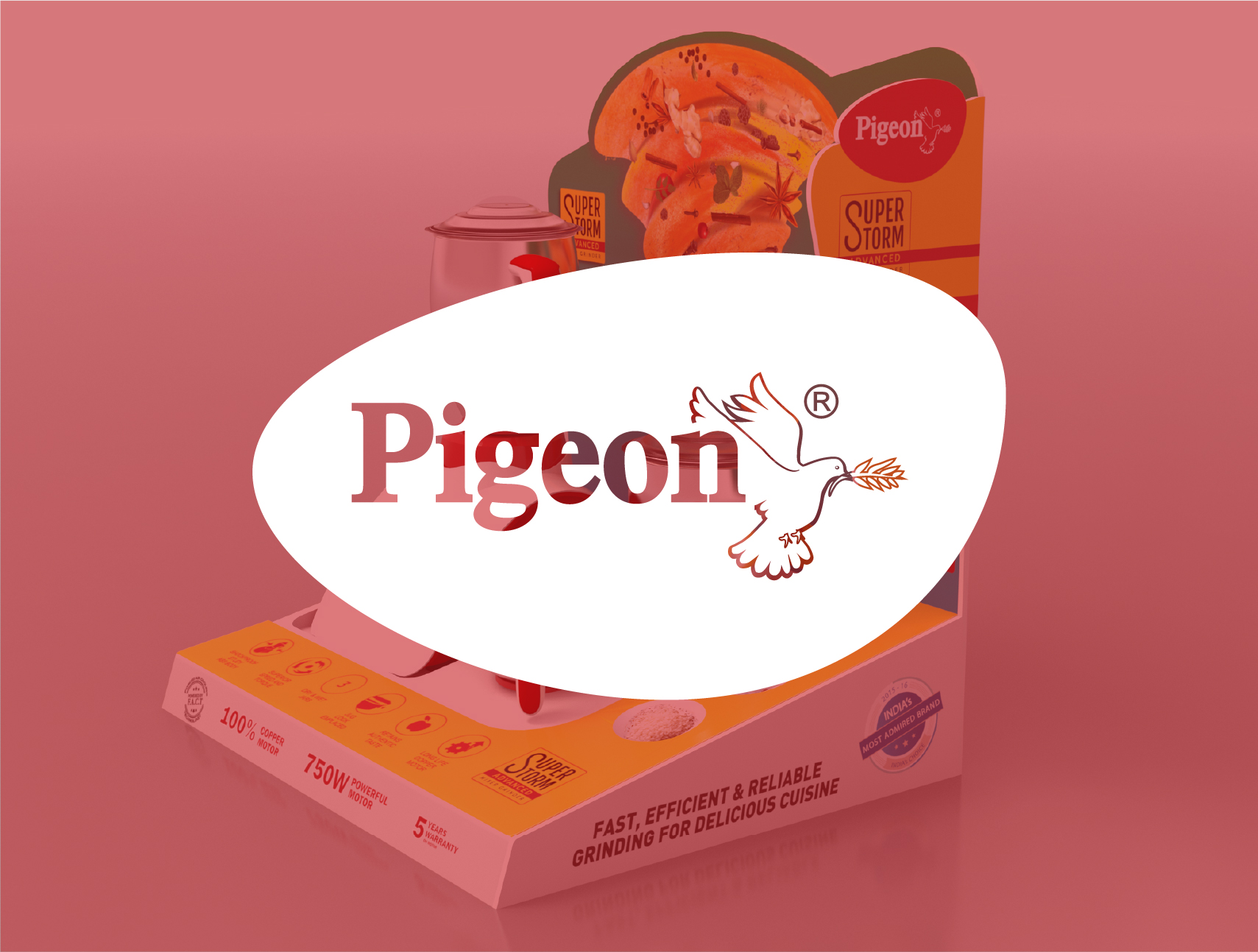 Pigeon – Fixture & POSM design — portfolio thumbnail