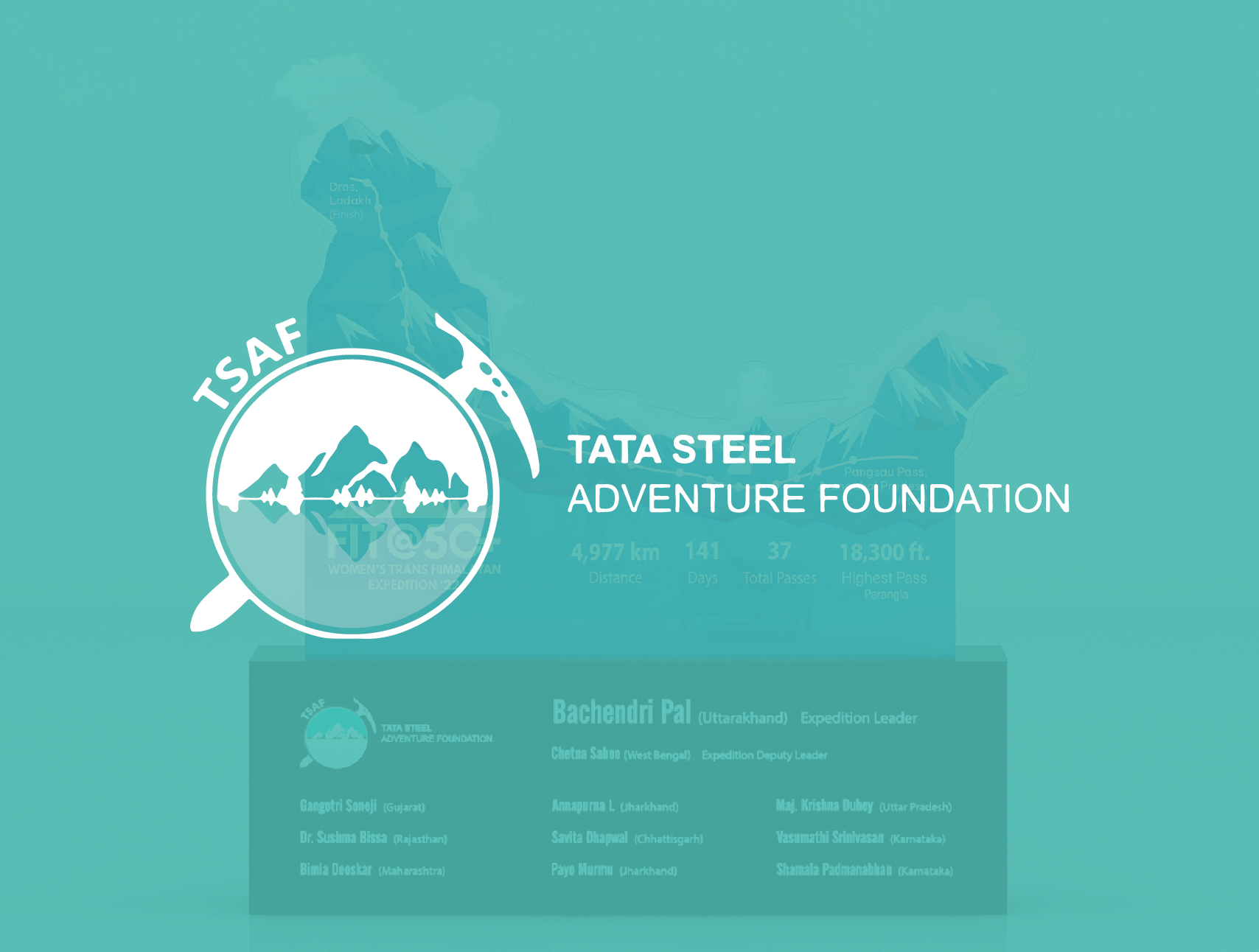 TATA Steel - TSAF – Women’s Trans Himalayan Expedition Trophy — portfolio thumbnail