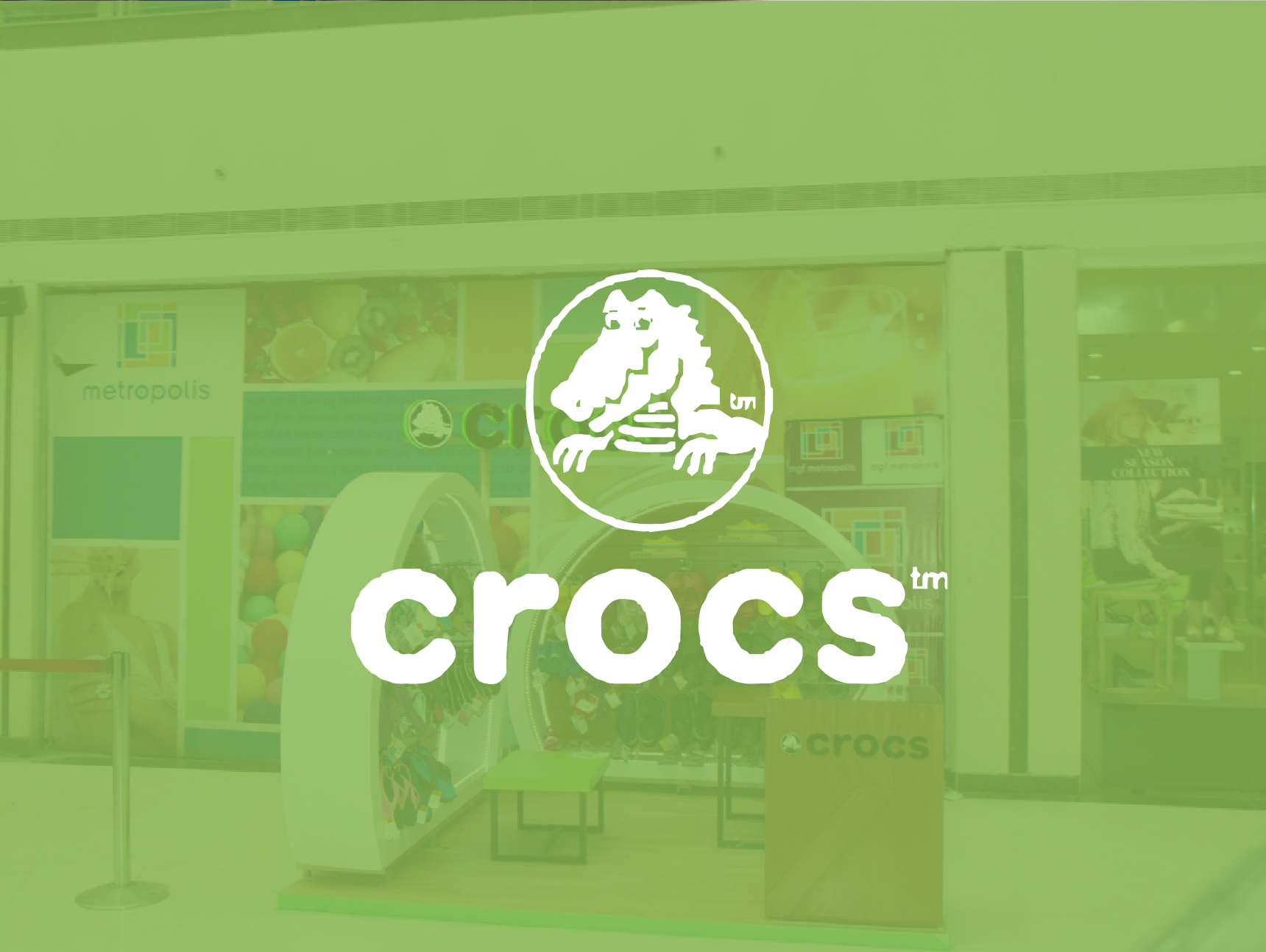 Crocs - Modular Kiosk Design — portfolio thumbnail