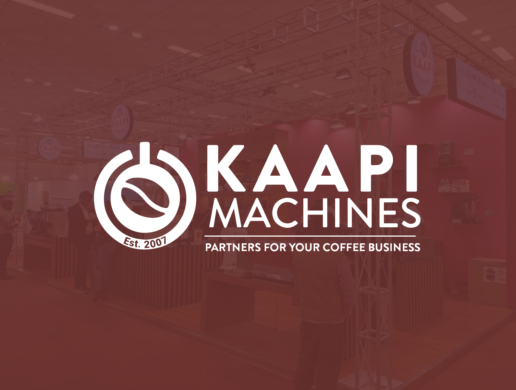 Kaapi Machines – AAHAR exhibition stall — portfolio thumbnail